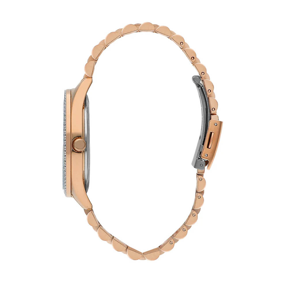 LEE COOPER Women’s Analog Blue MOP Dial Watch – LC07831.490