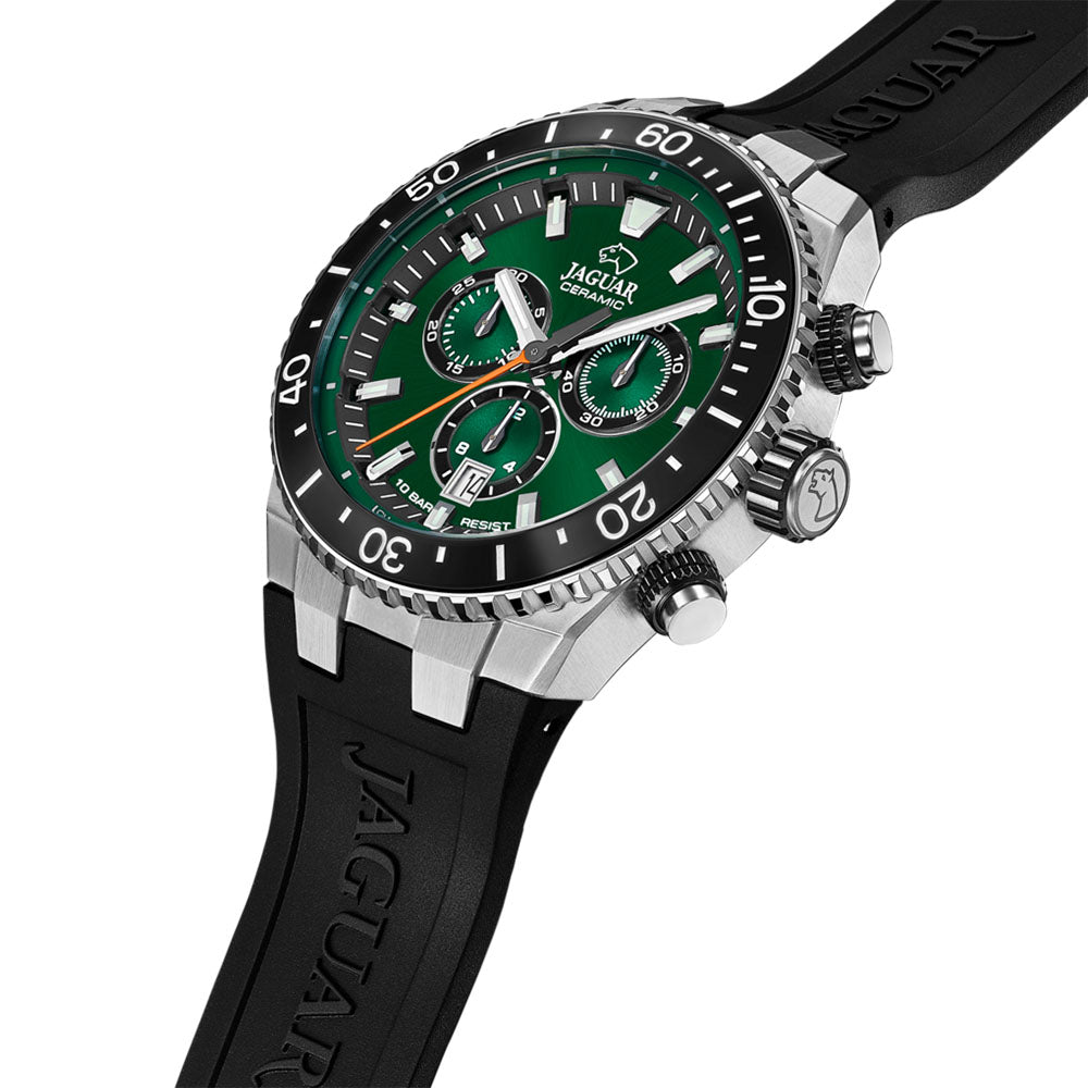 GREEN MEN'S WATCH JAGUAR CERAMIC J1021/2