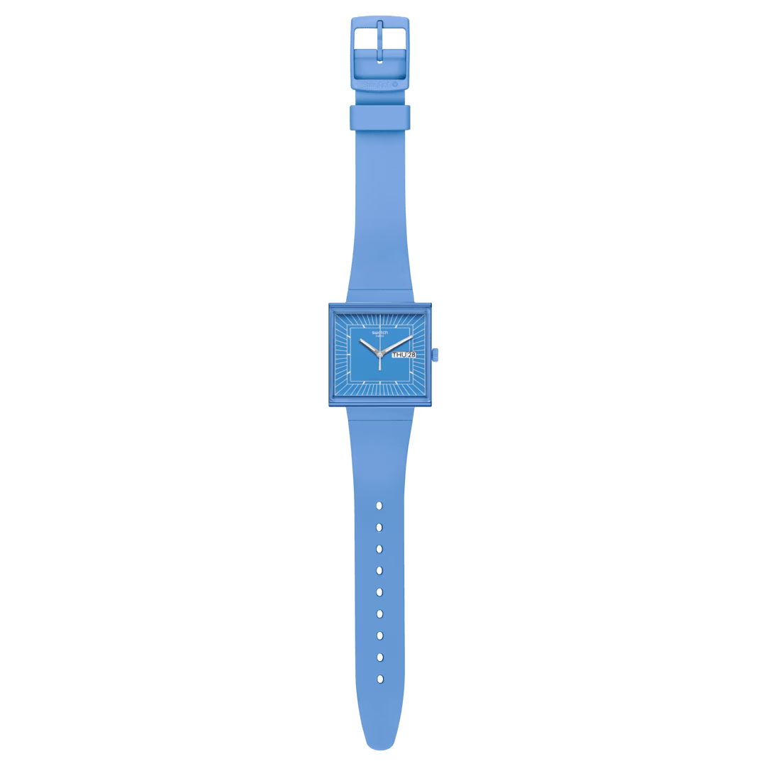 SWATCH Unisex Bioceramic Blue Watch | SO34S700