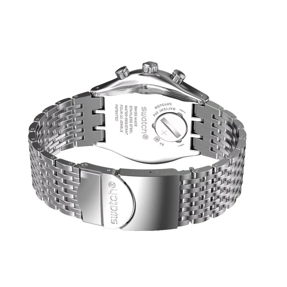 Swatch Men's MESHME Watch with Stainless Steel Strap | YVS457G