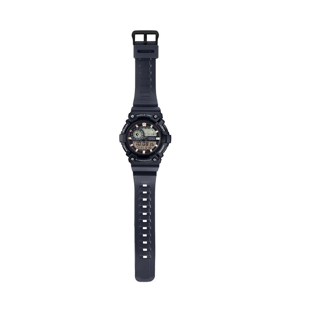 Casio Digital Gray Dial Men | AEQ-200W-1A2VDF