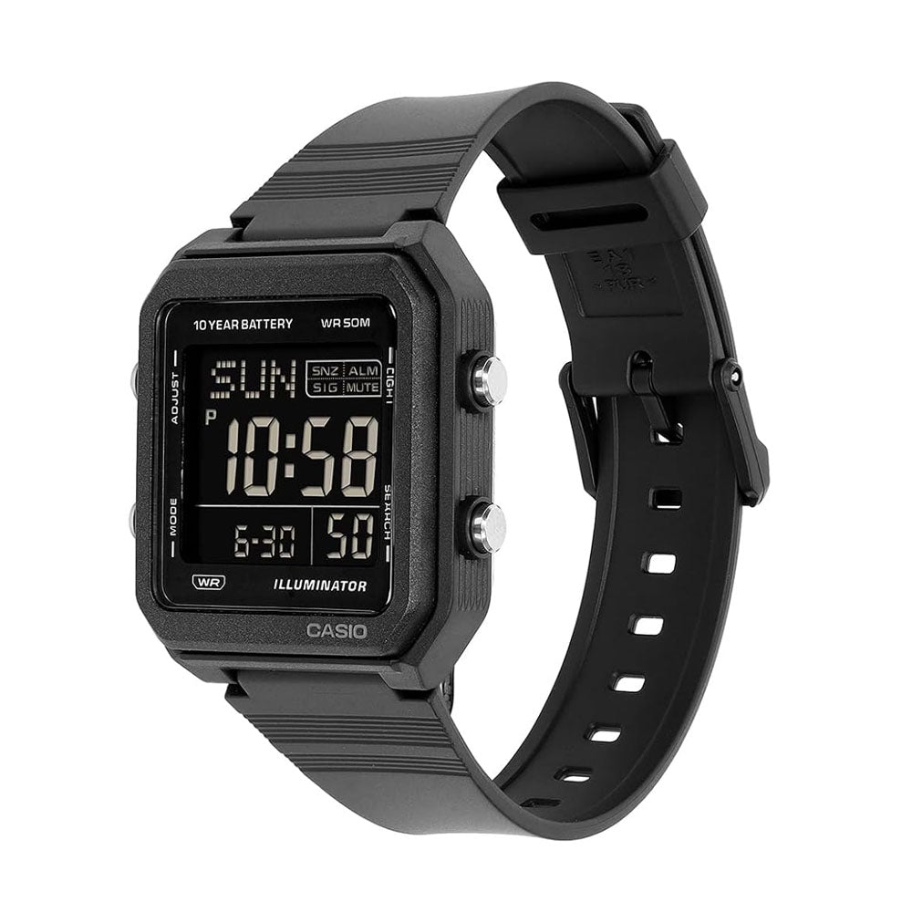Casio  Black Resin Watch | W-221H-1BVDF