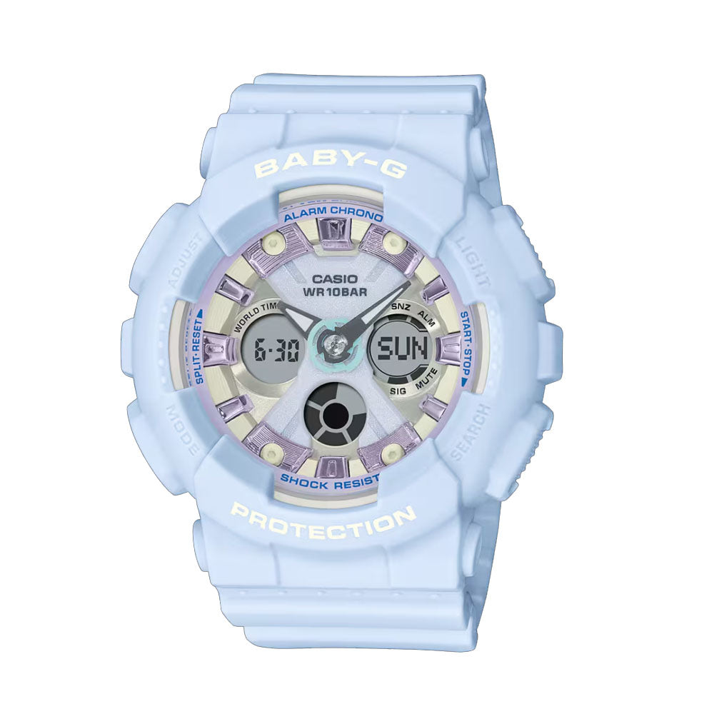 BABY-G Women's Analogue-Digital Quartz | BBA-130WP-2ADR