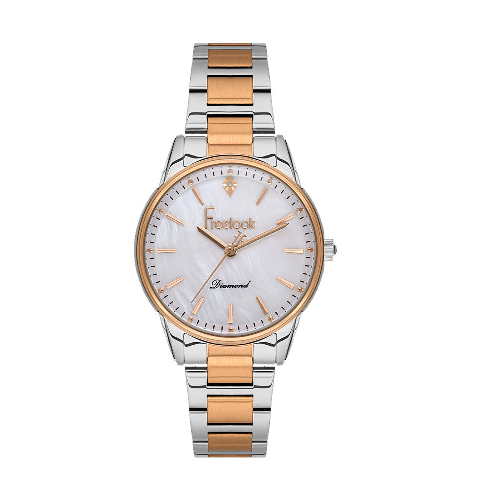 FREELOOK NATURELLE WOMENS STAINLESS STEEL STRAP WATCH | FL.1.10396-4