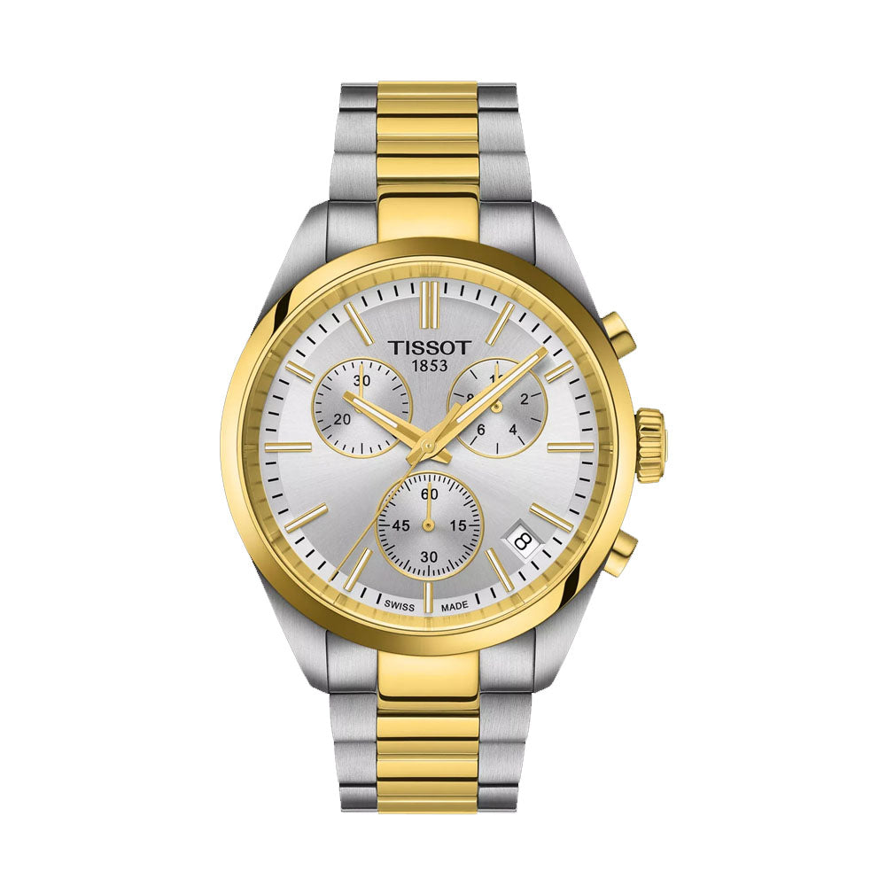 TISSOT Men's PR 100 White Dial Watch | T150.417.22.031
