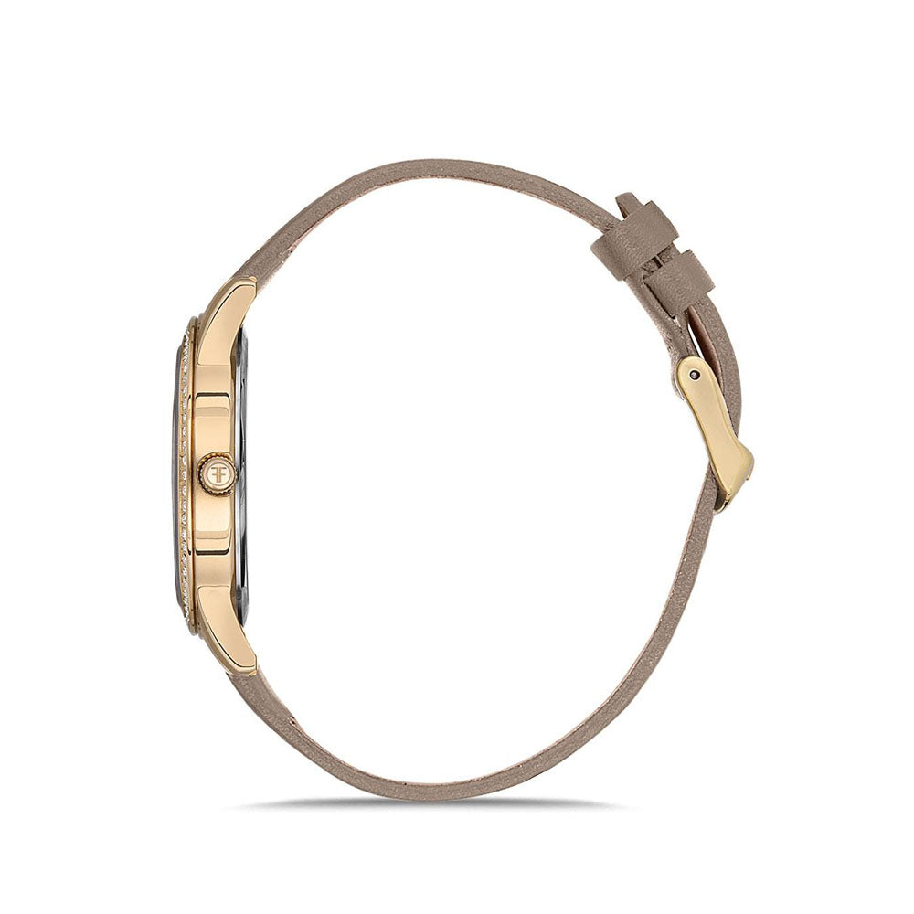 FREELOOK WOMEN’S LEATHER STRAP WATCH | FL.1.10122-6