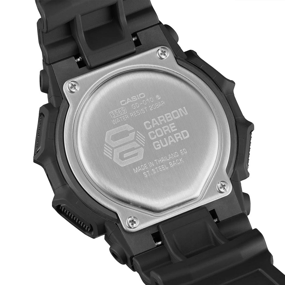 G-Shock Alarm World Time Quartz Digital | GD-010-1DR
