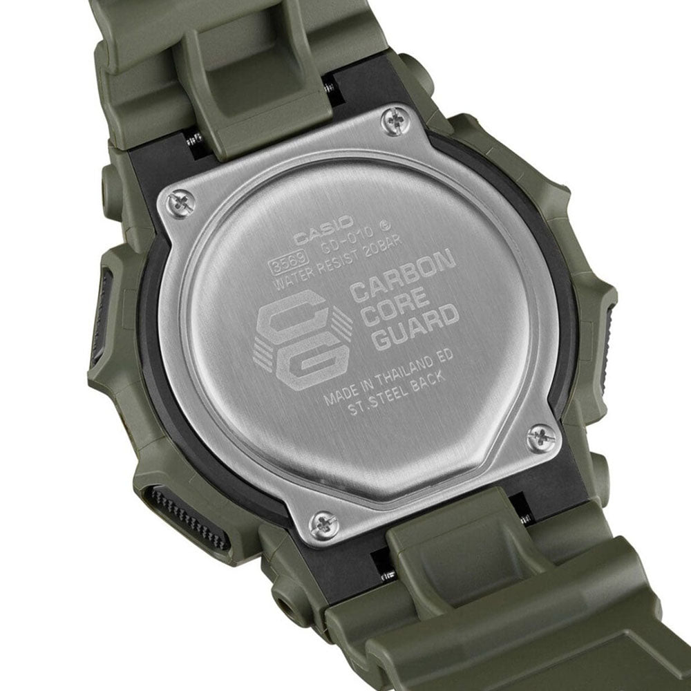 G-Shock Alarm World Time Quartz Digital | GD-010-3DR