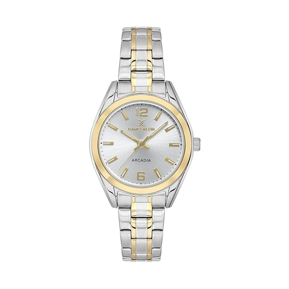 Daniel Klein Women Gold/Grey Watch | DK.1.13689-9