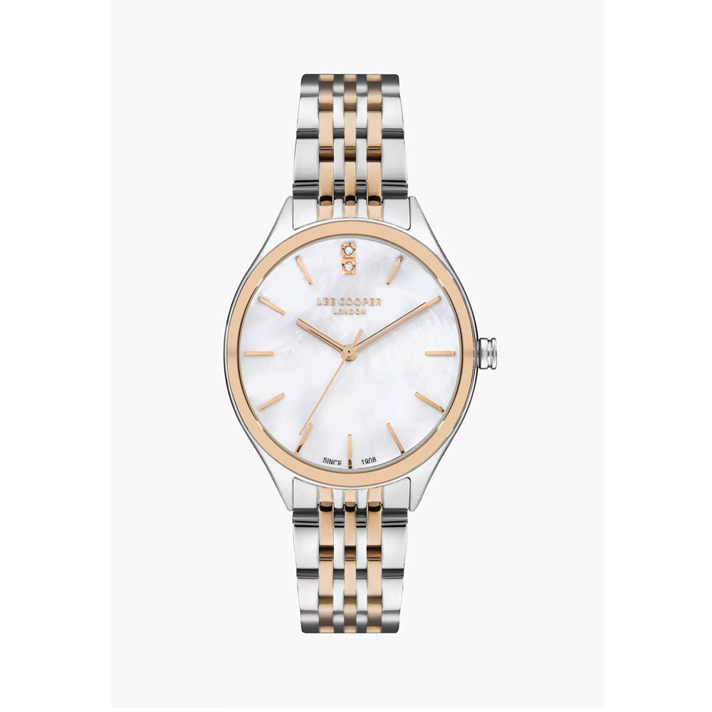LEE COOPER Women’s Analog Silver Dial Watch – LC07821.520