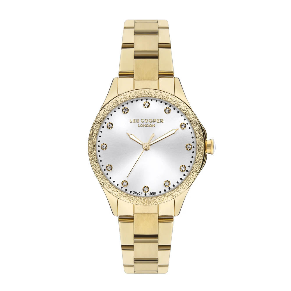 LEE COOPER Women’s Analog Silver Dial Watch – LC07840.130