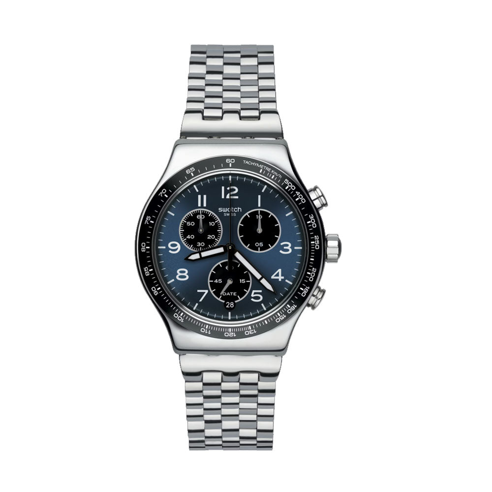 Swatch Men's MESHME Watch with Stainless Steel Strap | YVS457G