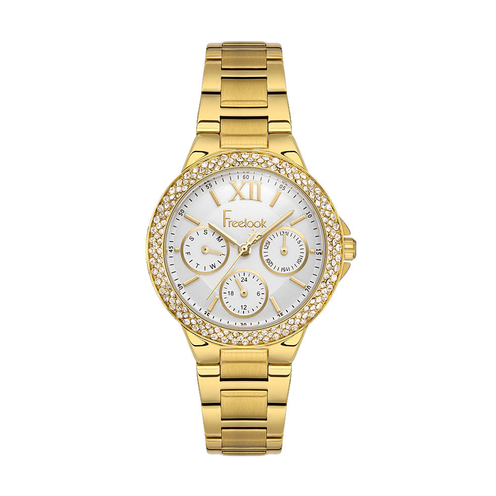 FREELOOK CHARMANT WOMENS STAINLESS STEEL STRAP WATCH | FL.1.10401-2