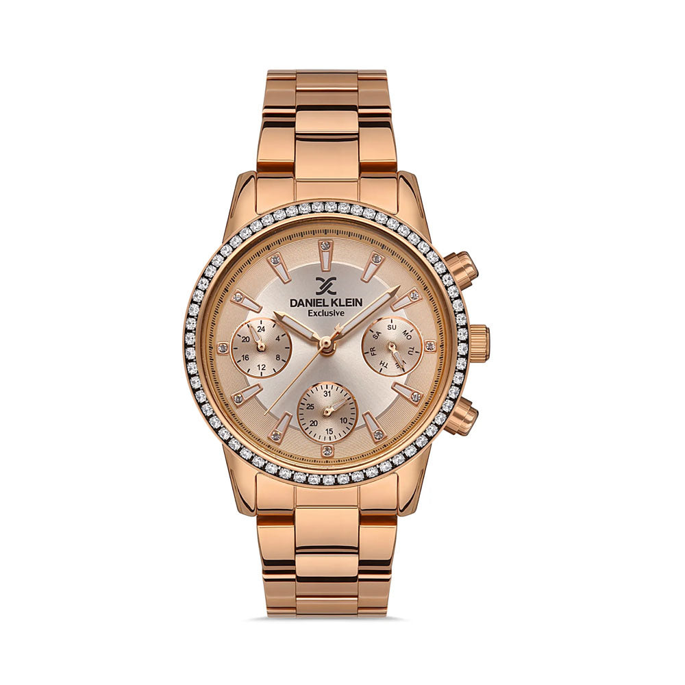 Daniel Klein Women Rose Gold Watch | DK.1.13264-2