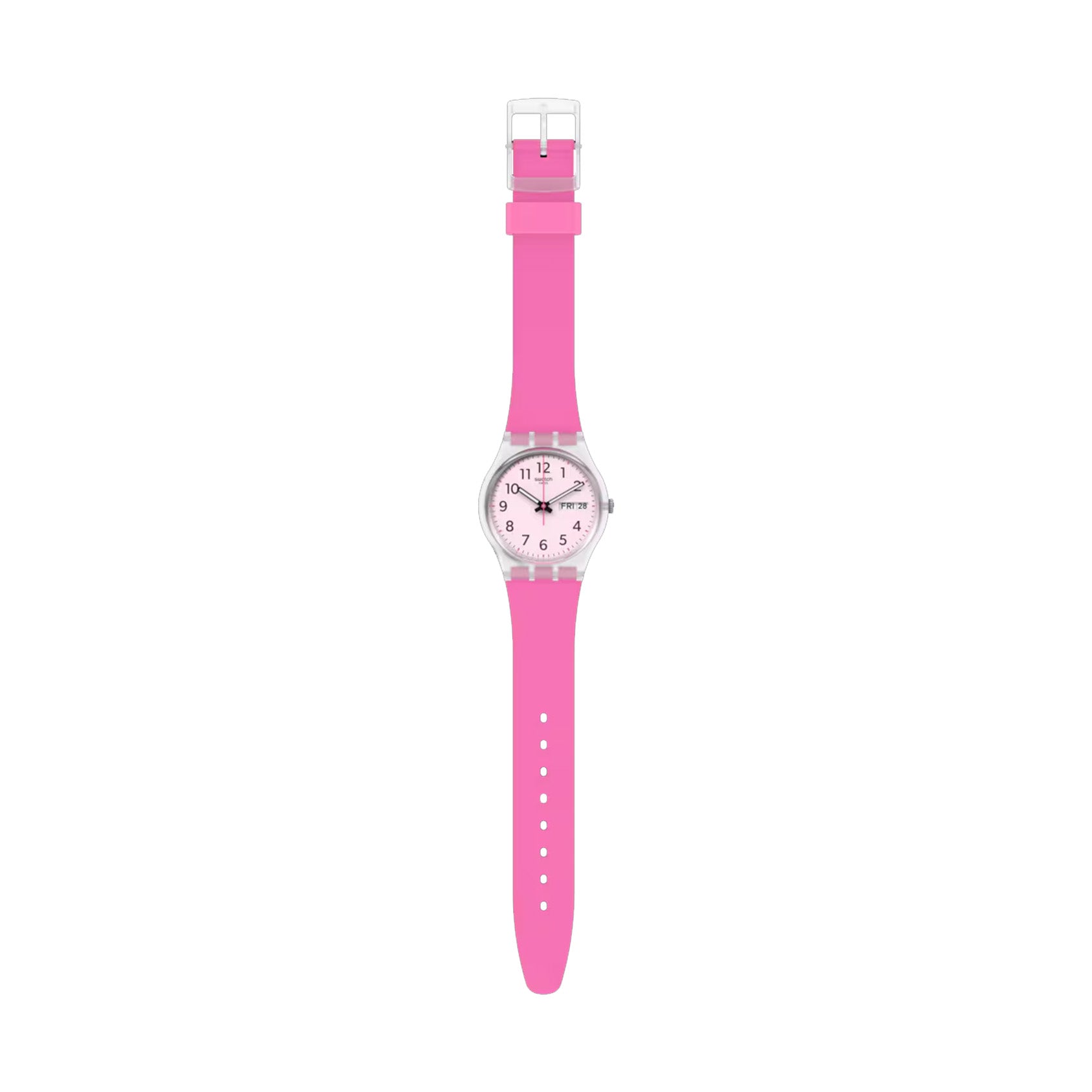 Swatch RINSE REPEAT PINK Watch FOR WOMEN'S| GE724