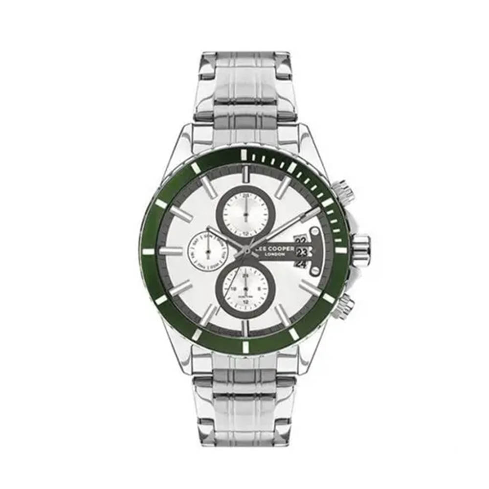 LEE COOPER Men’s Multi Function Silver Dial Watch | LCO7529.330