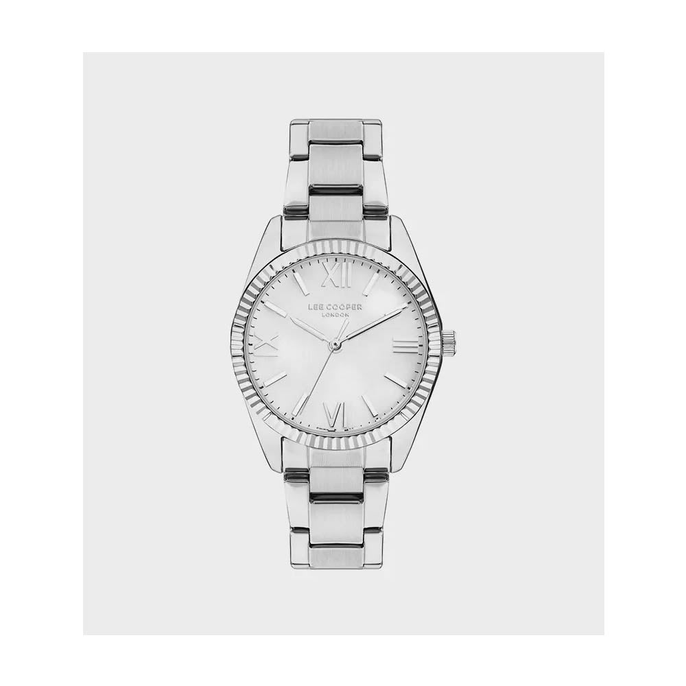 LEE COOPER Women’s Analog White MOP Dial Watch – LC07868.320