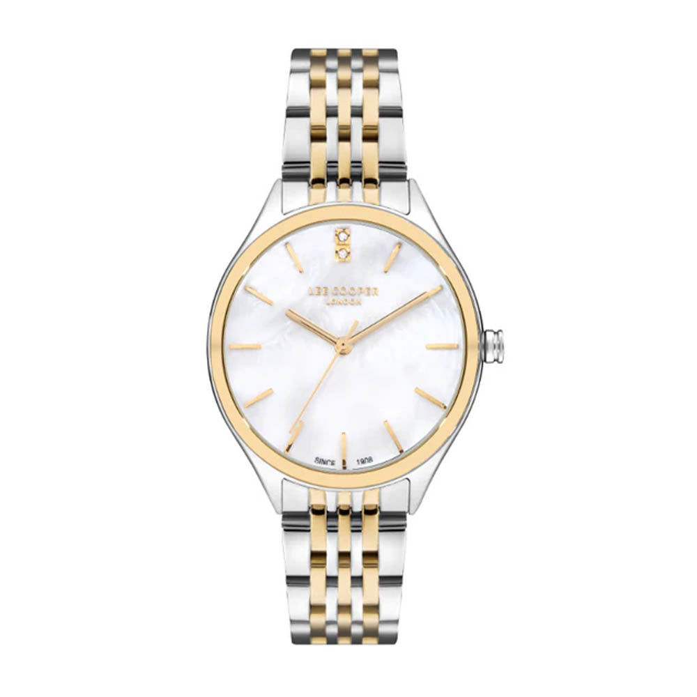 LEE COOPER Women’s Analog Silver Dial Watch – LC07821.220