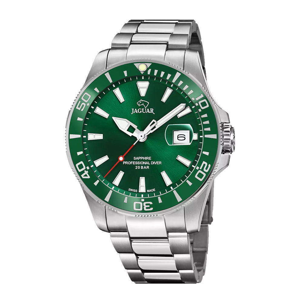 GREEN MEN'S WATCH JAGUAR PRO DIVER J860/B