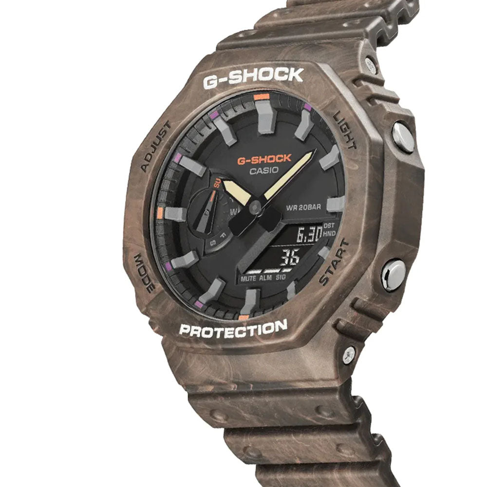 G-Shock Resin Analog Watch | GA-2100FR-5ADR