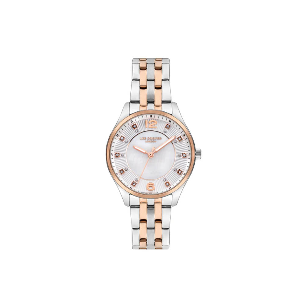 LEE COOPER Women’s Analog White MOP Dial Watch – LC07832.520