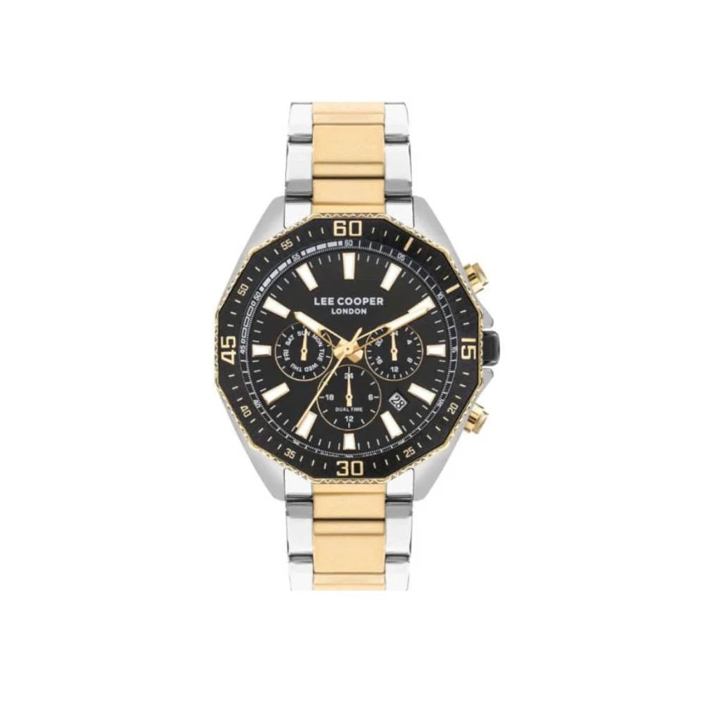 LEE COOPER Men’s Multi Function Black Dial Watch – LC07847.260
