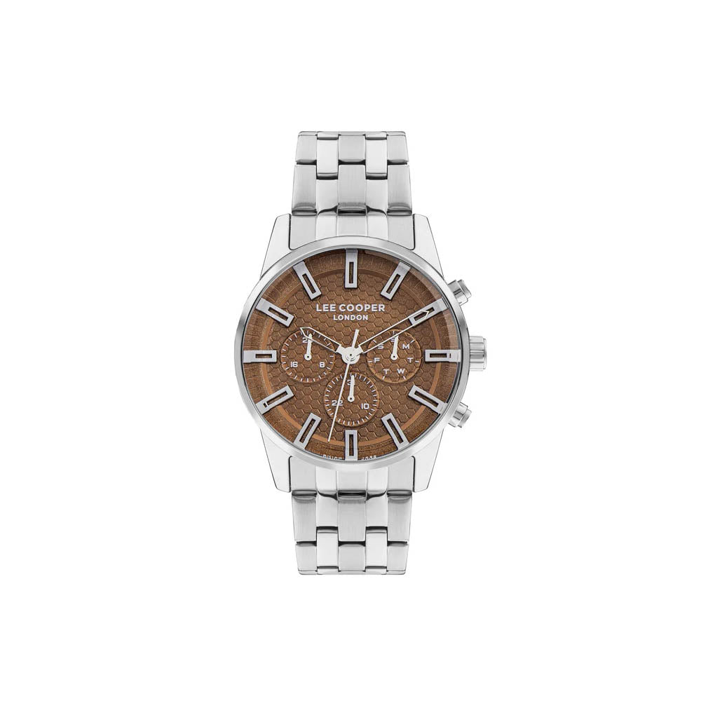 LEE COOPER Men’s Multi Function Brown Dial Watch – LC07879.380