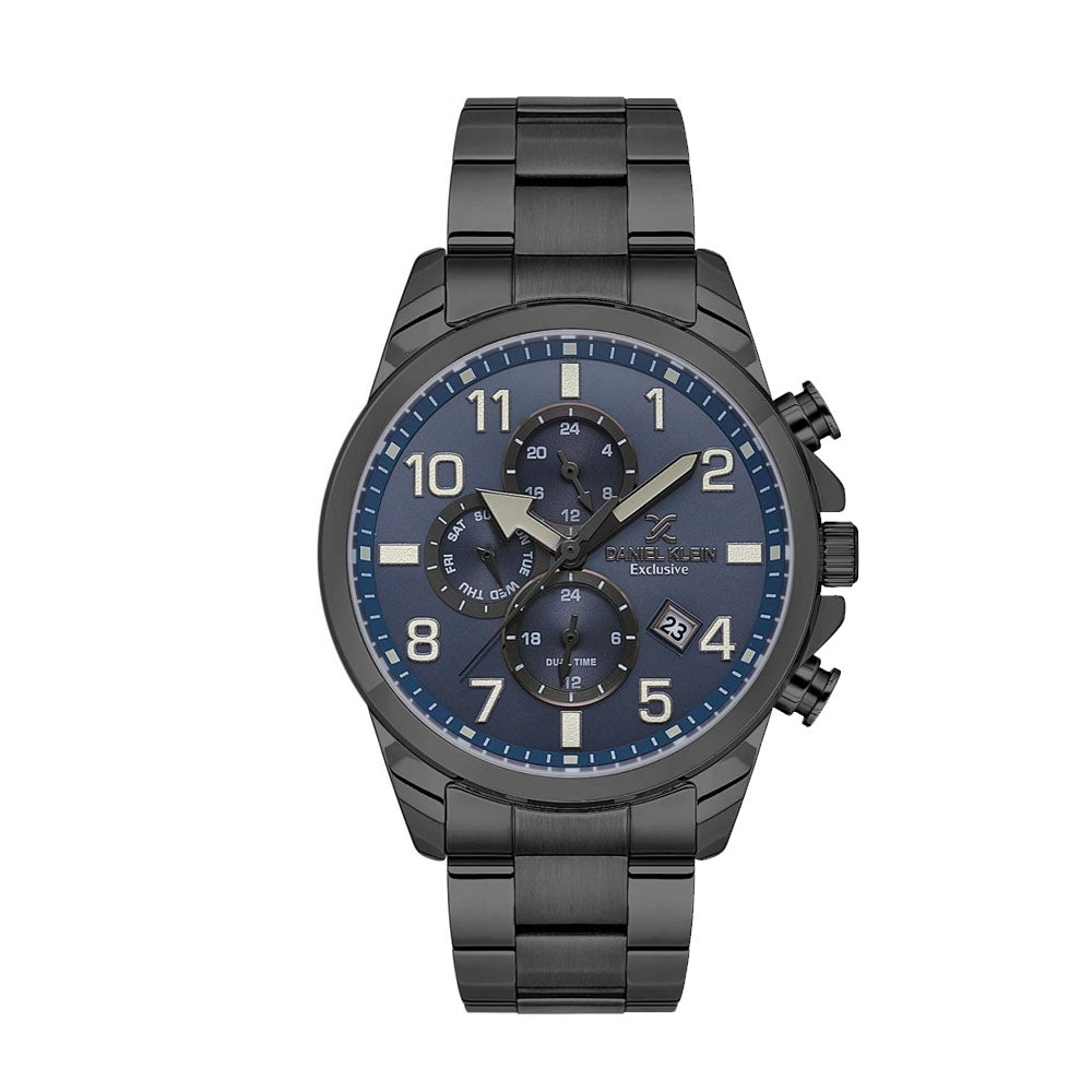 Daniel Klein Blue Dial Elite Collection Men's Watch | DK.1.13633-4