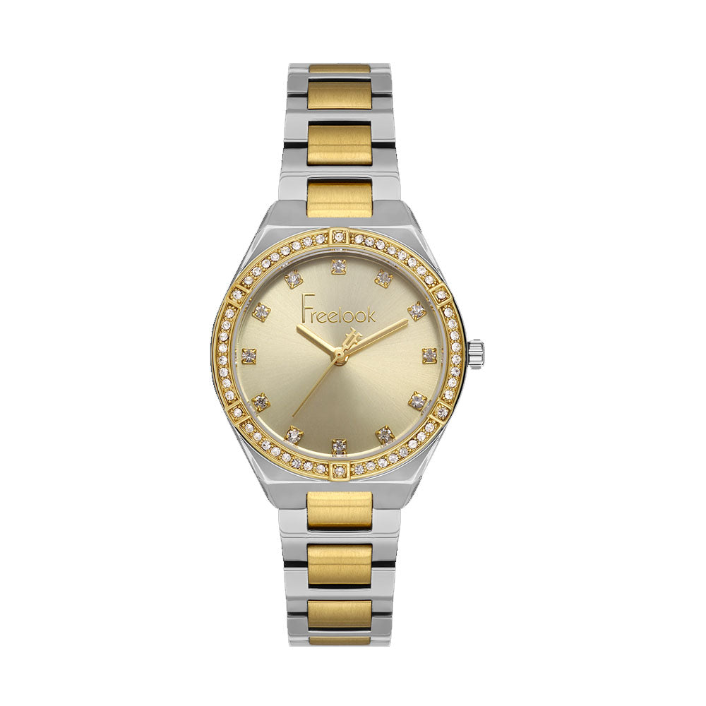 FREELOOK NATURELLE WOMENS STAINLESS STEEL STRAP WATCH | FL.1.10398-3