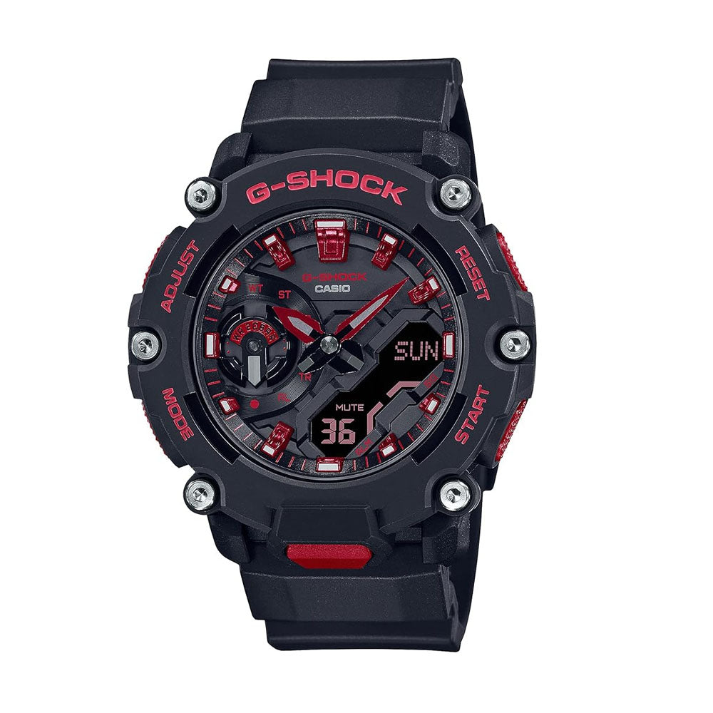 G-Shock Analog-Digital World Time Watch | GA-2200BNR-1ADR