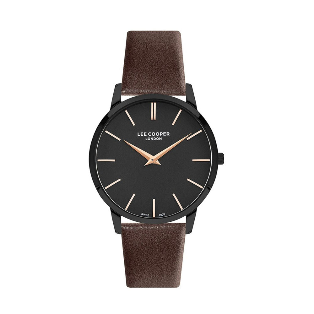 LEE COOPER Men’s Analog Black Dial Watch | LC07251.052