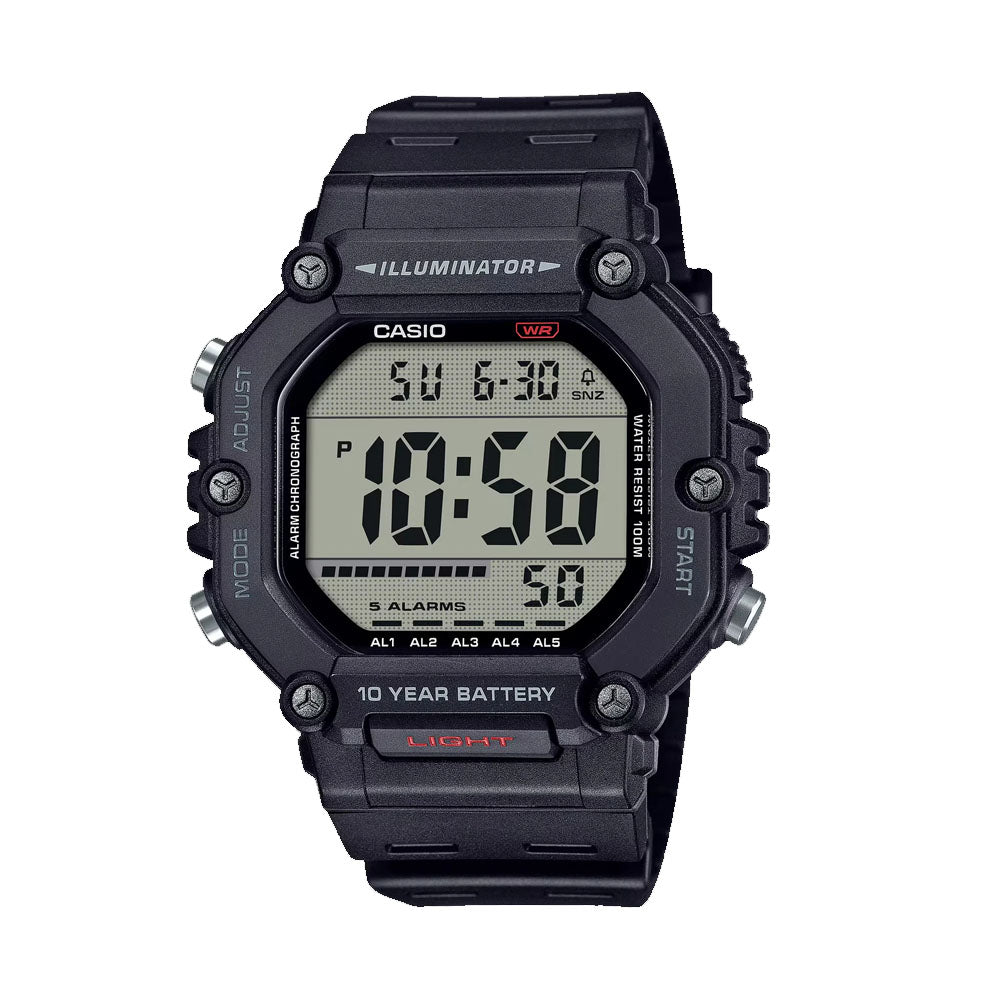 Casio Digital Gray Dial Men | AE-1600H-1AVDF