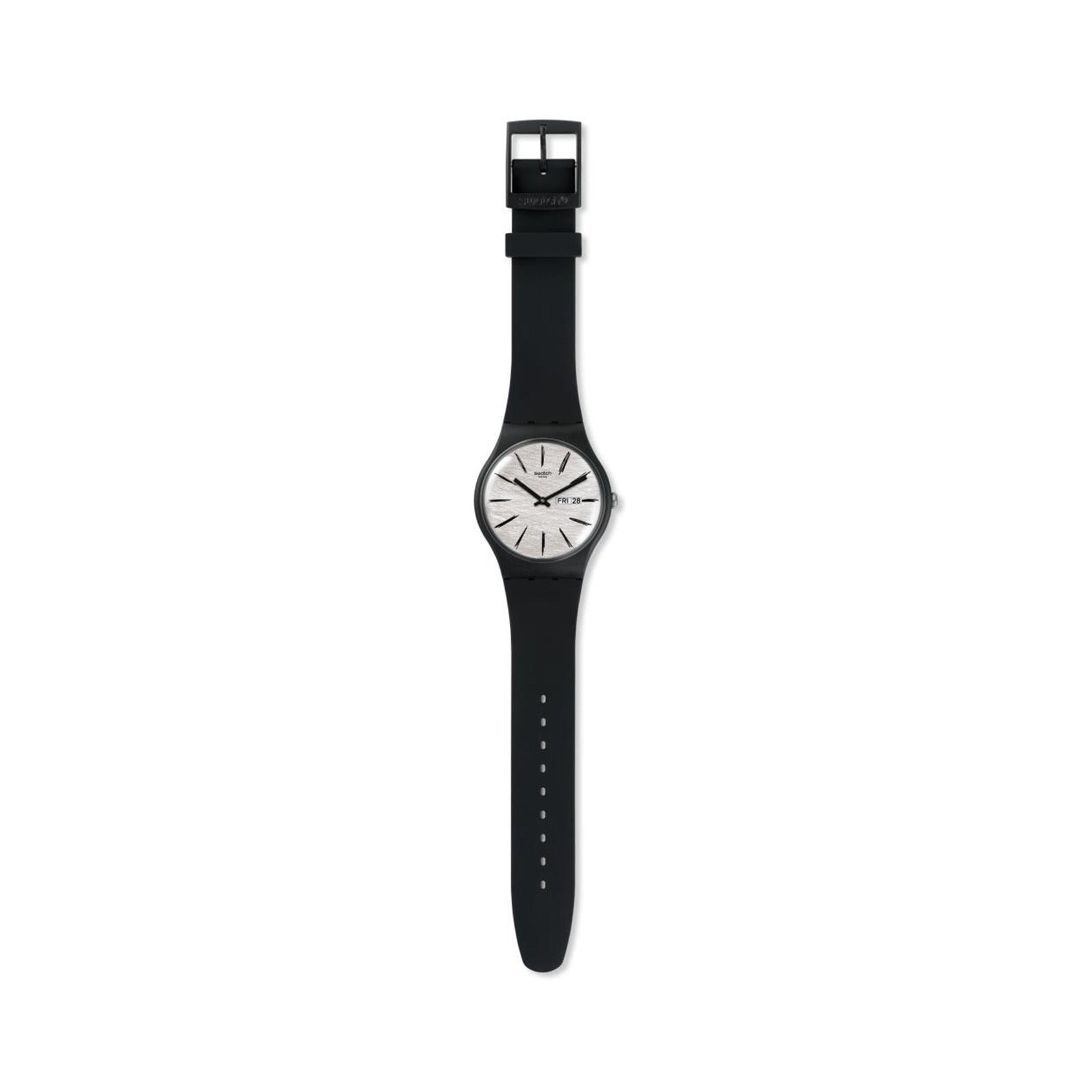 Swatch Matita Grey Dial Unisex Watch| SUOB726