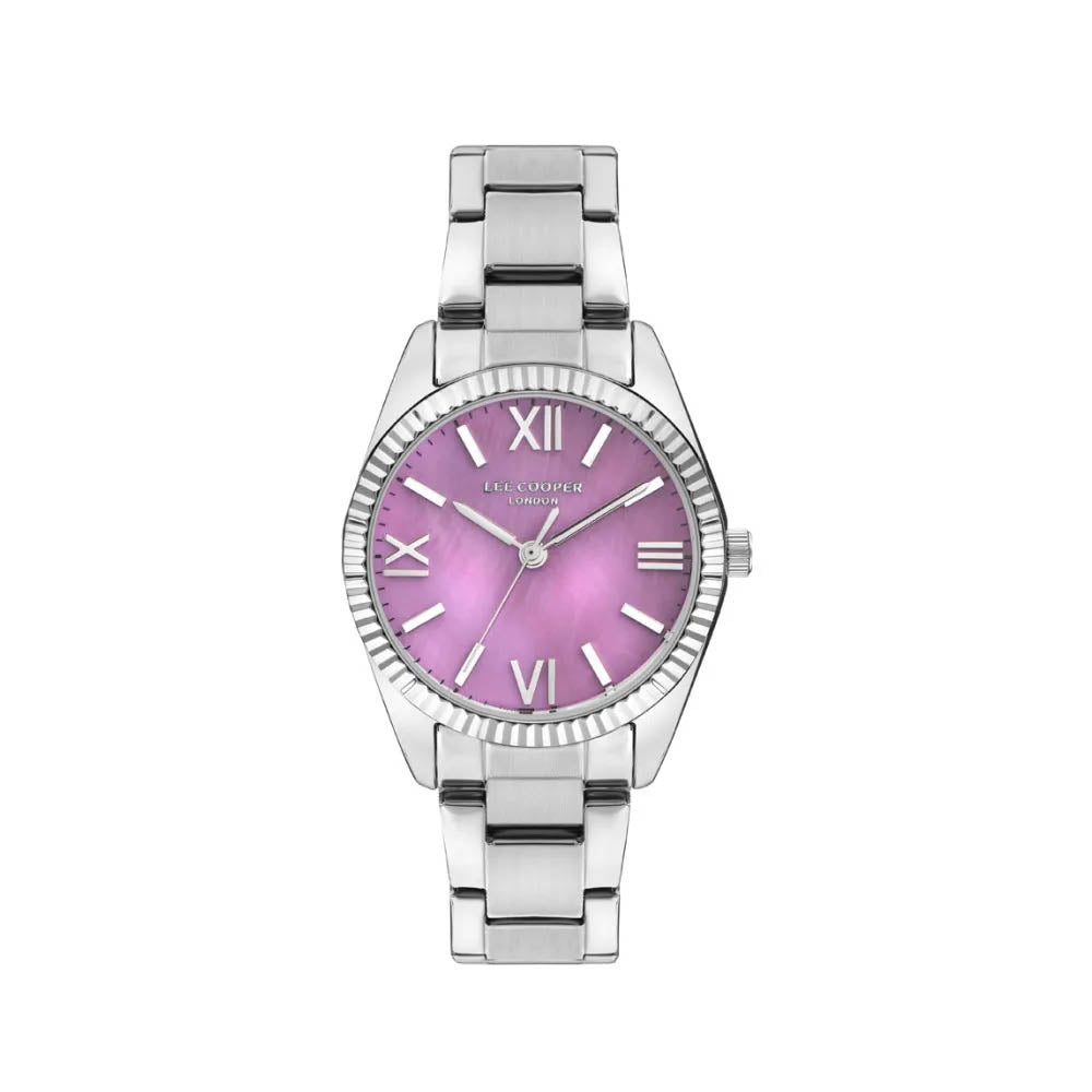 LEE COOPER Women’s Analog Purple Dial Watch – LC07868.380