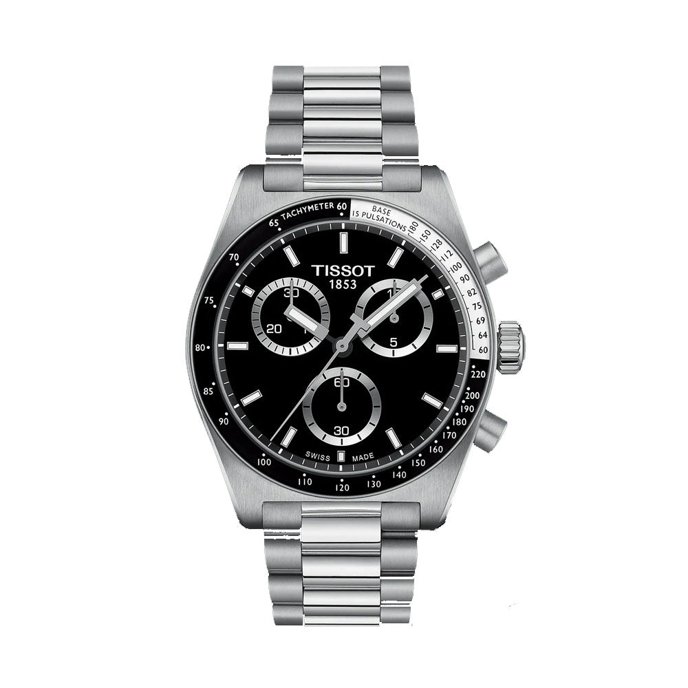 Tissot PR516 Chronograph Quartz Black Dial Men's Watch | T149.417.11.051.00