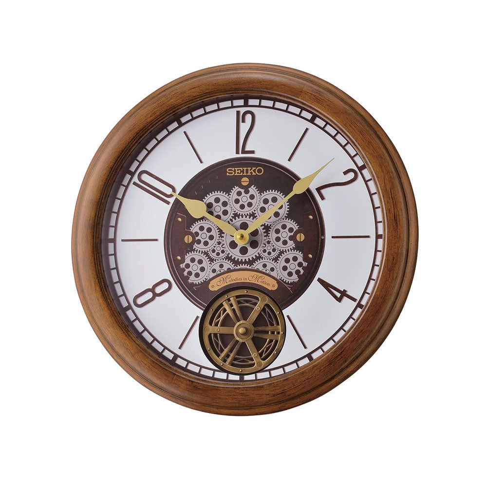 SEIKO Wall Clock  Wooden Case | QXM611B