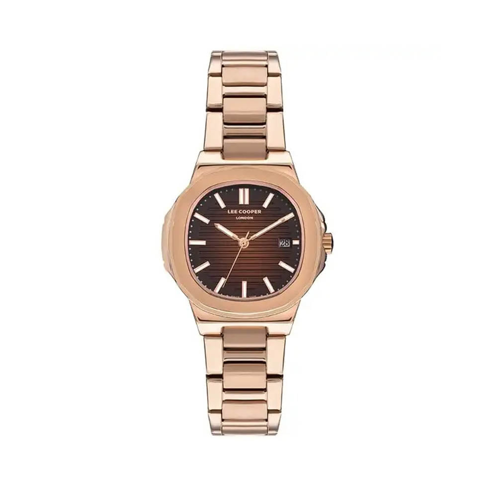 Lee Cooper Women’s Analog Dark Brown Dial Watch – LC07369.460