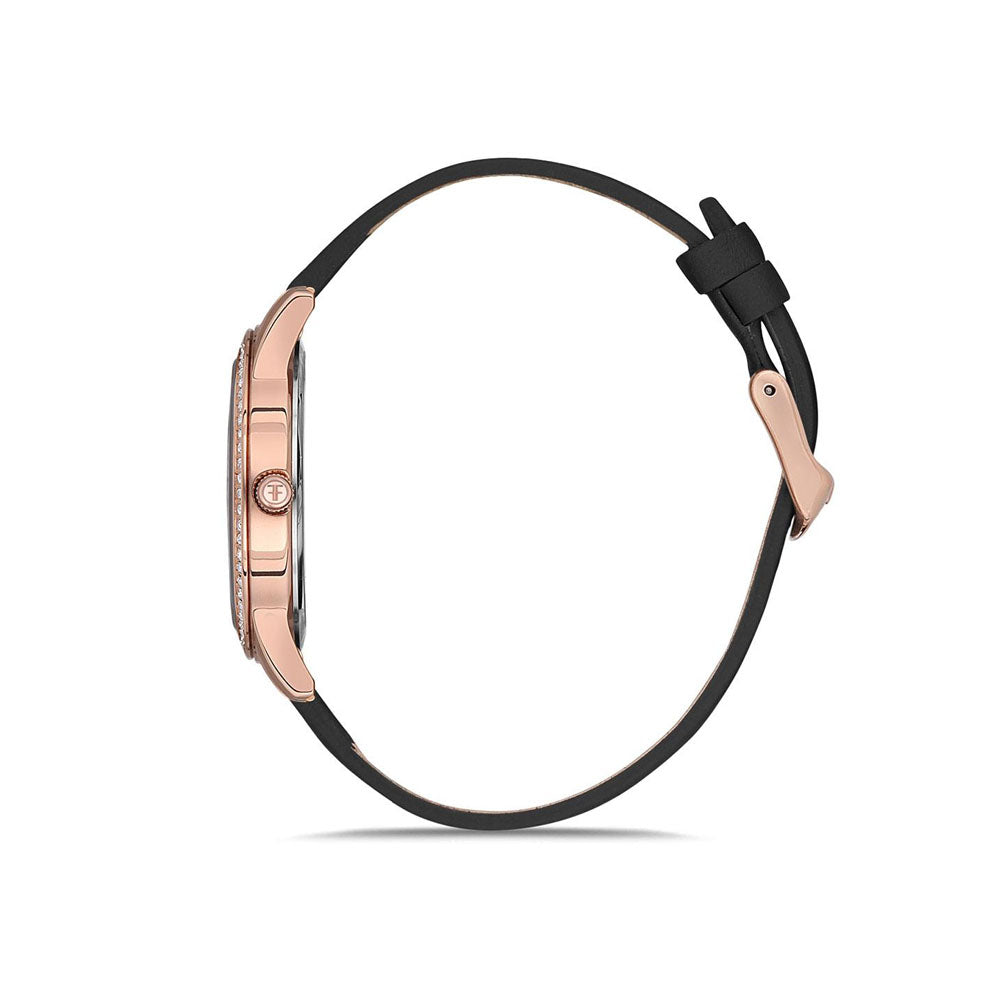 FREELOOK WOMEN’S LEATHER STRAP WATCH | FL.1.10122-5