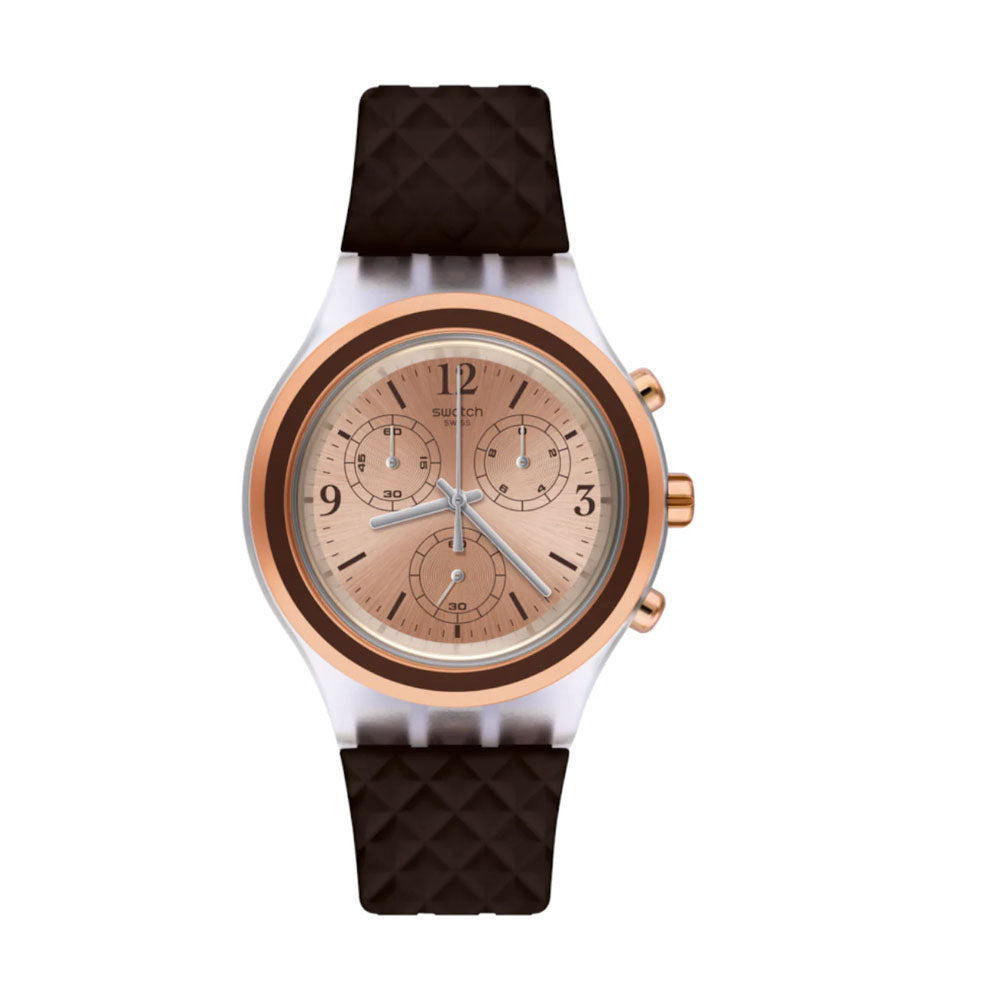 SWATCH Men's ELEBROWN  | SVCK1005
