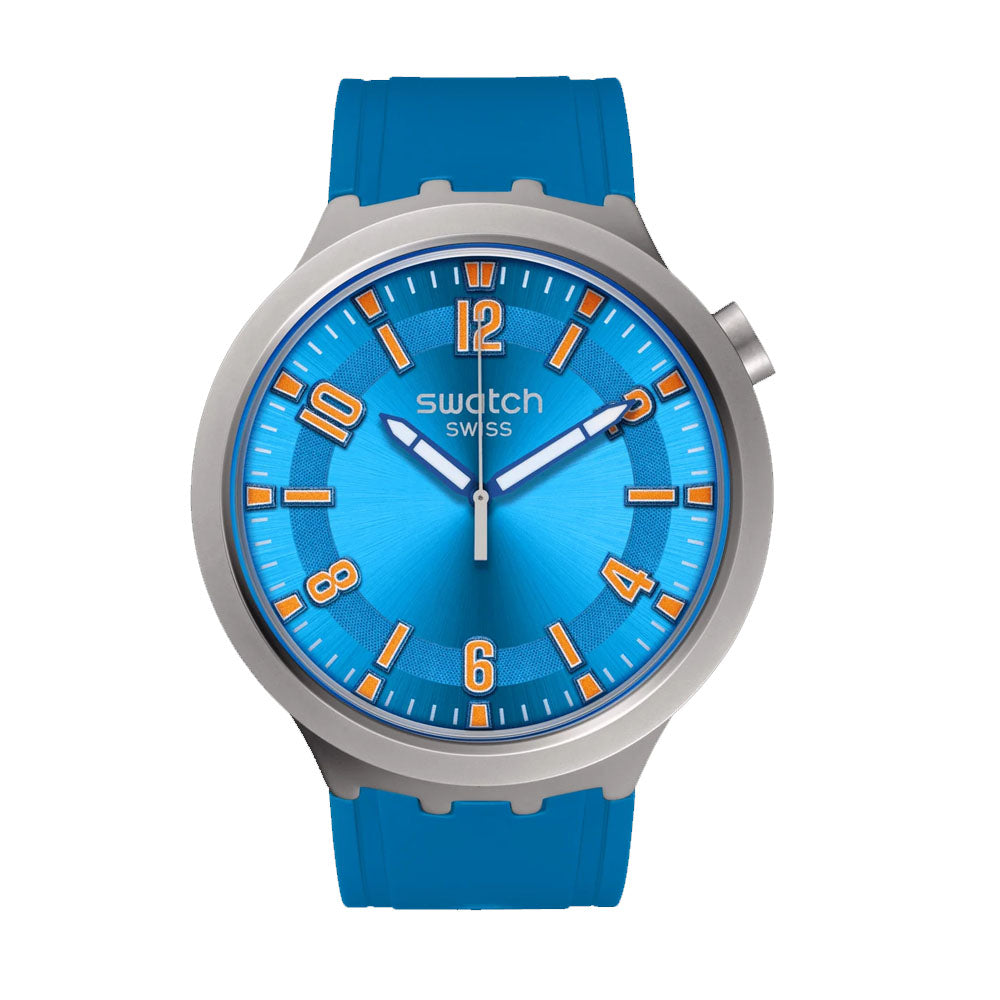 SWATCH Men's BLUE IN THE WORKS | SB07S115