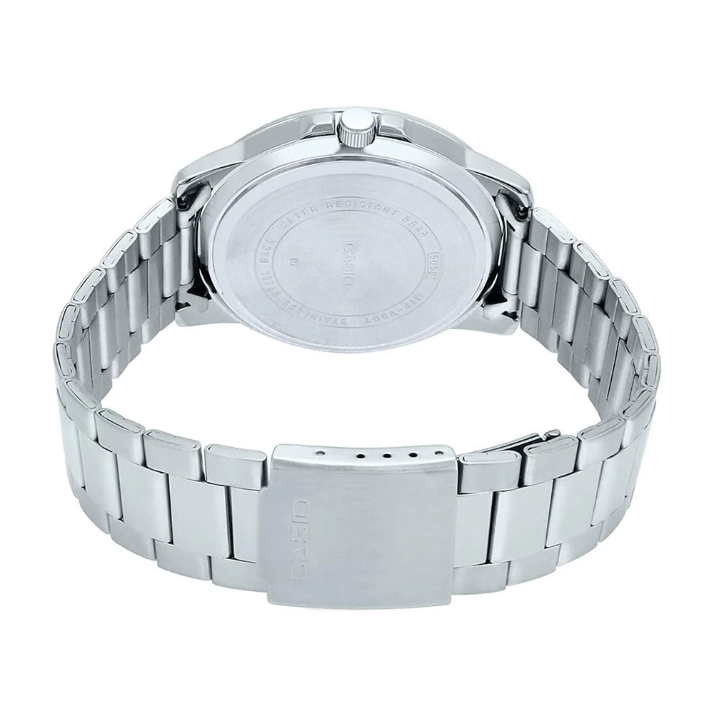 CASIO Men's White Dial Watch | MTP-VD01D-7BVUDF