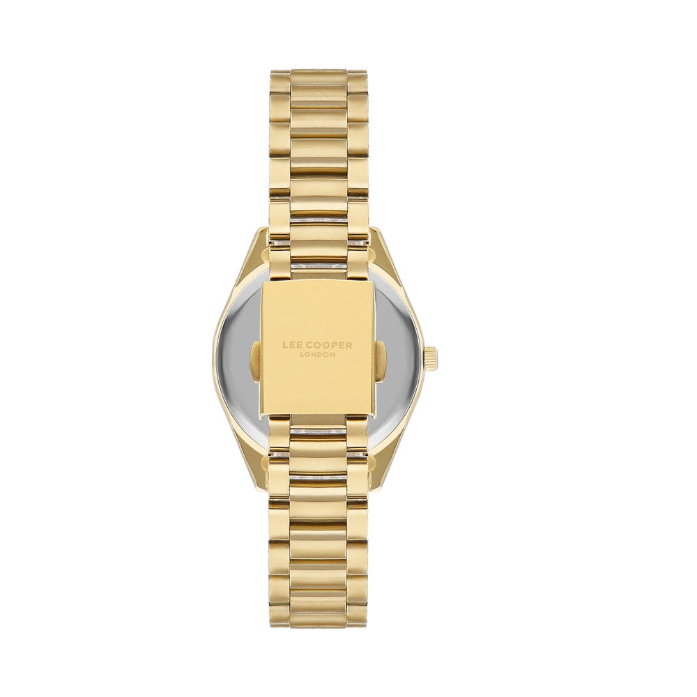 LEE COOPER Women’s Analog White Mop Dial Watch  | LC07827.130
