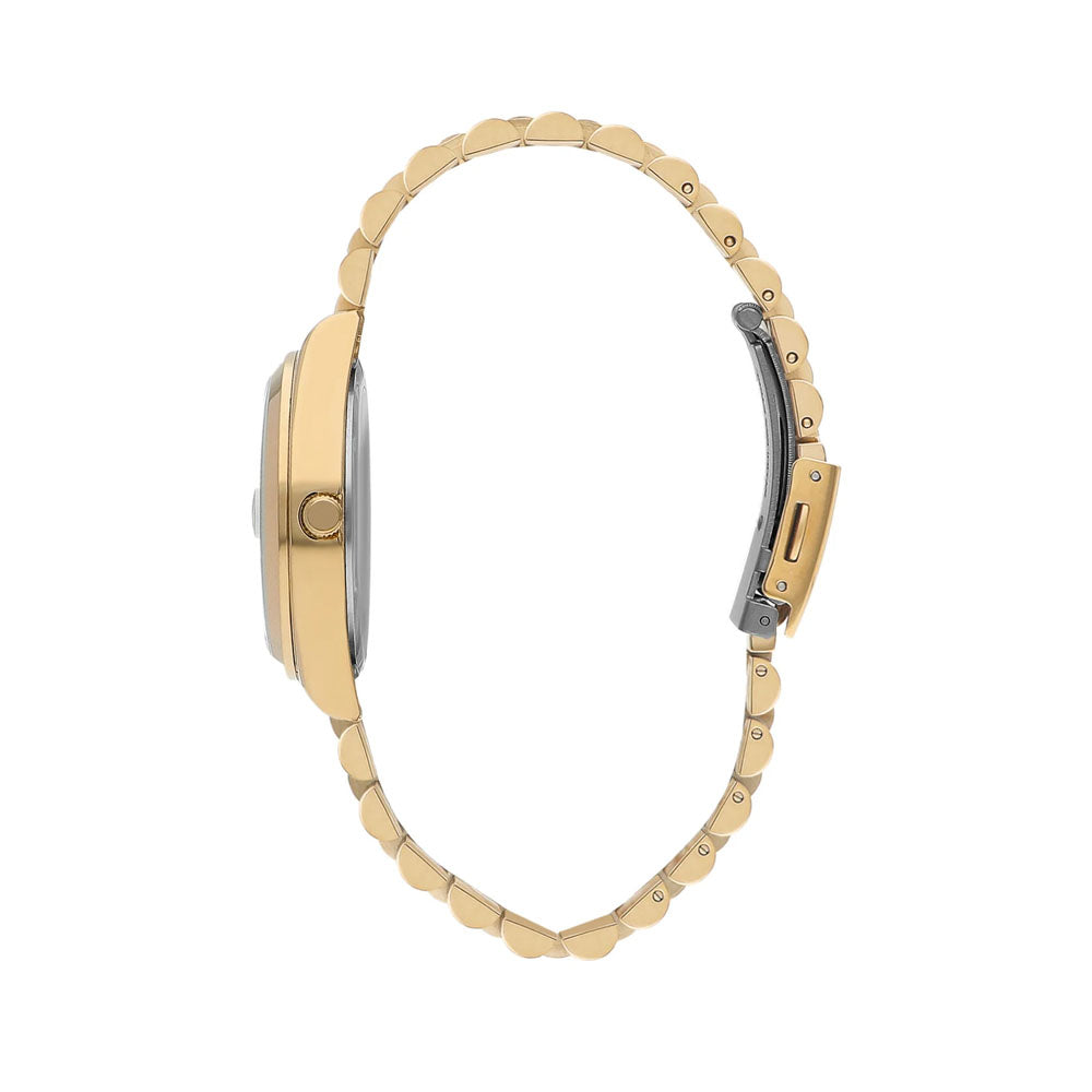 LEE COOPER Women’s Analog White Mop Dial Watch  | LC07827.130