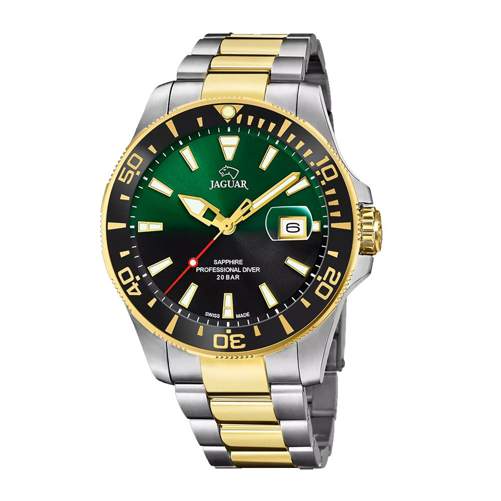 GREEN MEN'S WATCH JAGUAR PRO DIVER J863/4