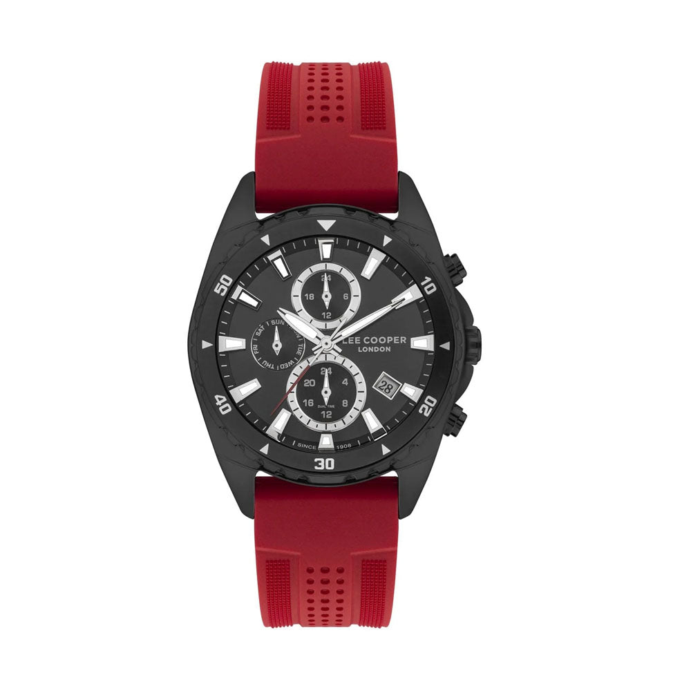 LEE COOPER Men’s Multi Function Black Dial Watch | LC07527.658
