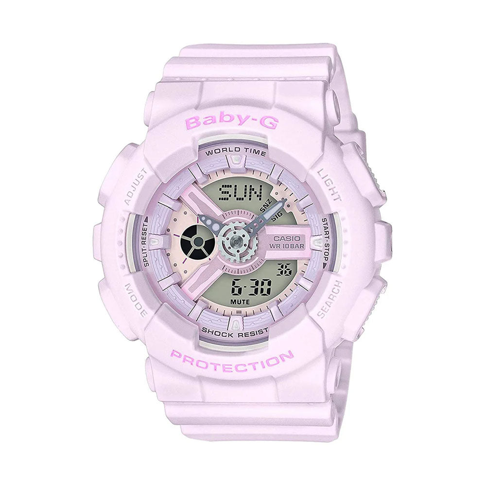 BABY-G Women's Analogue-Digital Quartz Sports Watch| BA-110-4A2DR
