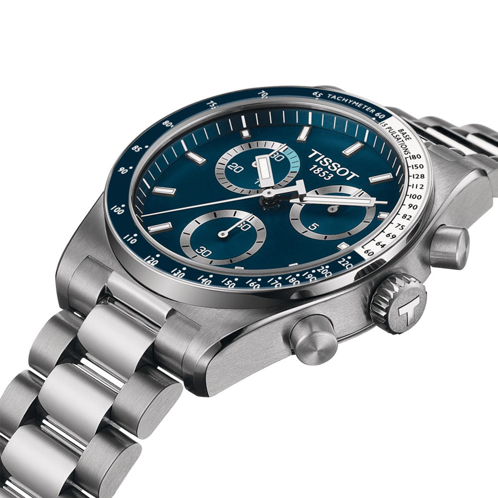 Tissot PR516 Chronograph Quartz Blue Dial Men's Watch | T149.417.11.041.00