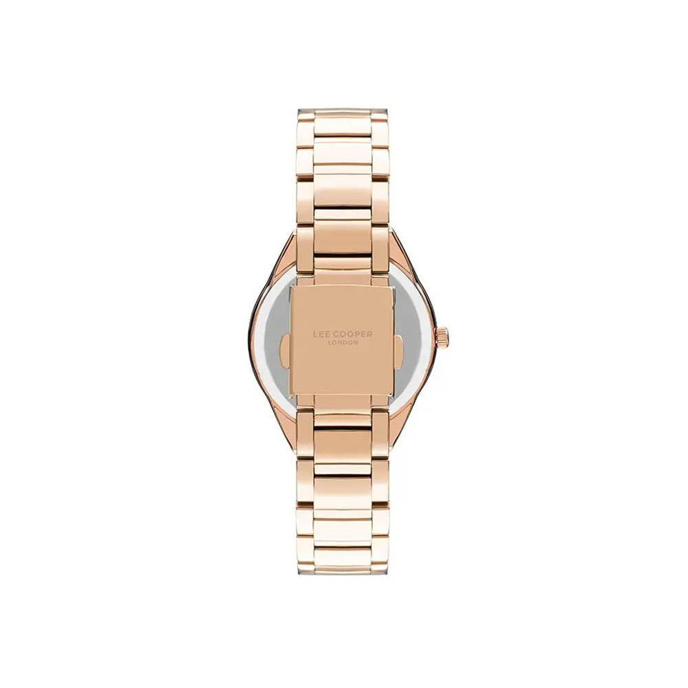 LEE COOPER Women’s Multi Function White Mop Dial Watch – LC07456.420