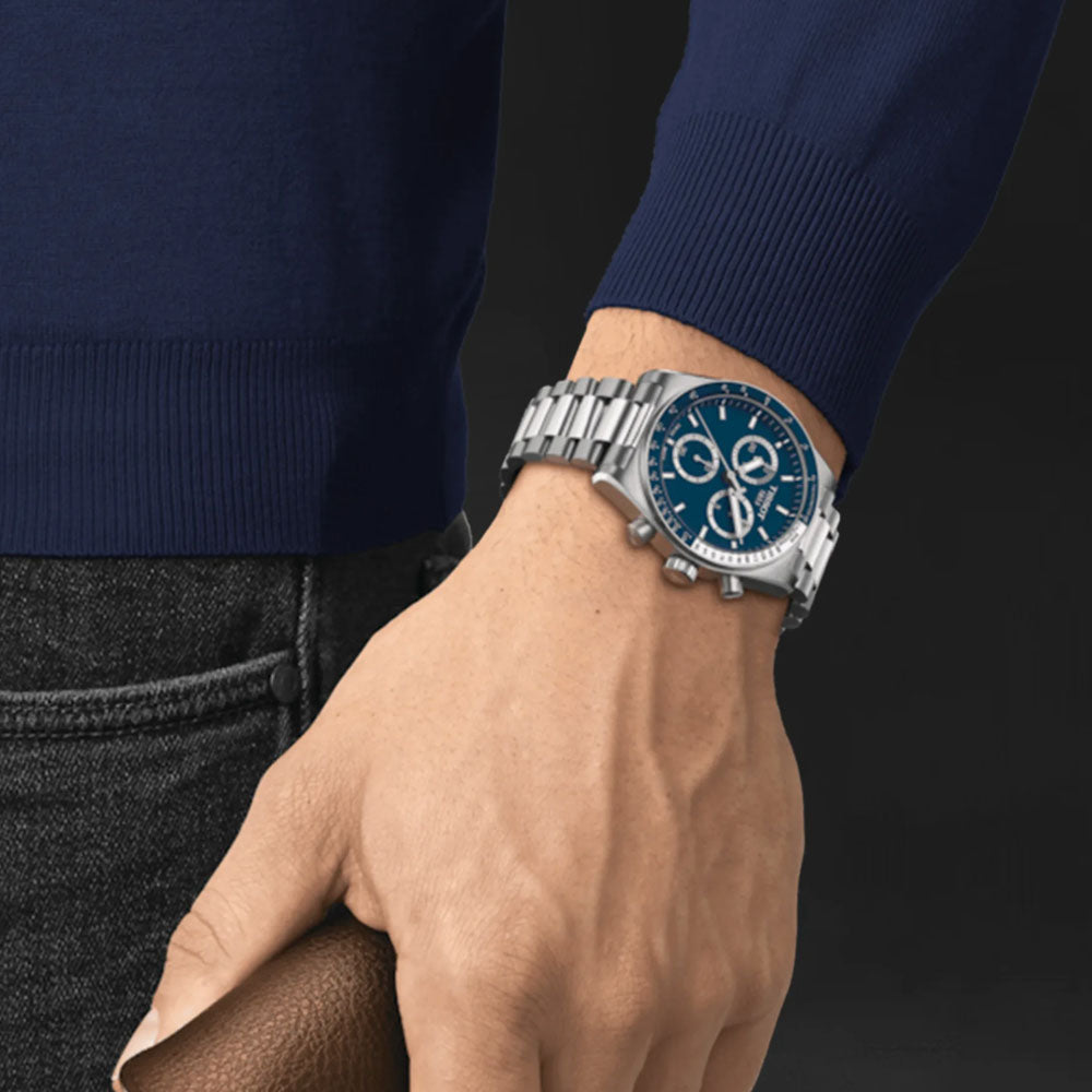 Tissot PR516 Chronograph Quartz Blue Dial Men's Watch | T149.417.11.041.00