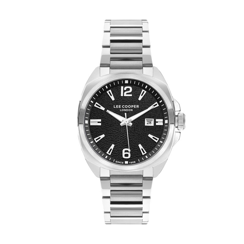 LEE COOPER Men’s Analog Black Dial Watch | LC07839.350